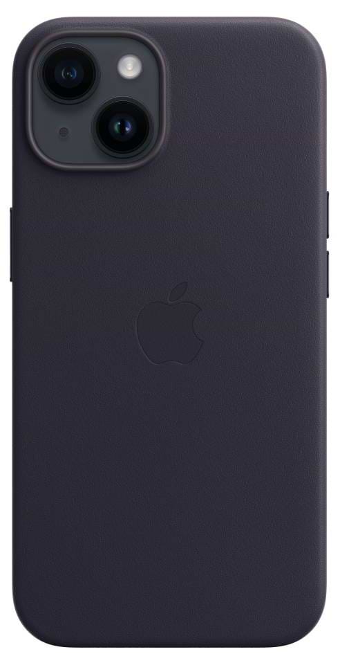 Фото - Чехол для смартфона Apple iPhone 14 Leather Case with MagSafe - Ink (MPP63)