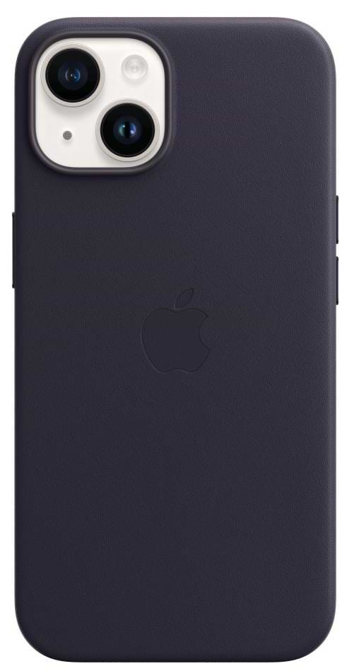 Фото - Чехол для смартфона Apple iPhone 14 Leather Case with MagSafe - Ink (MPP63)