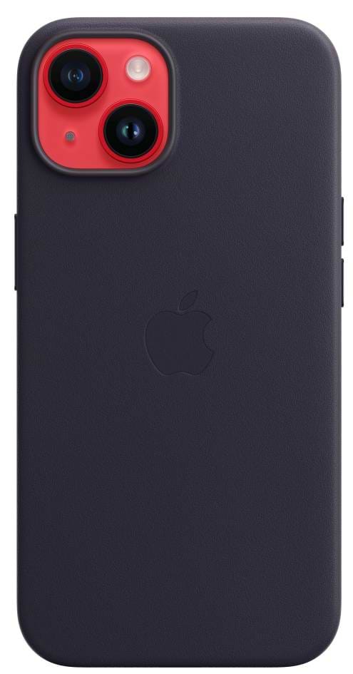 Фото - Чехол для смартфона Apple iPhone 14 Leather Case with MagSafe - Ink (MPP63)