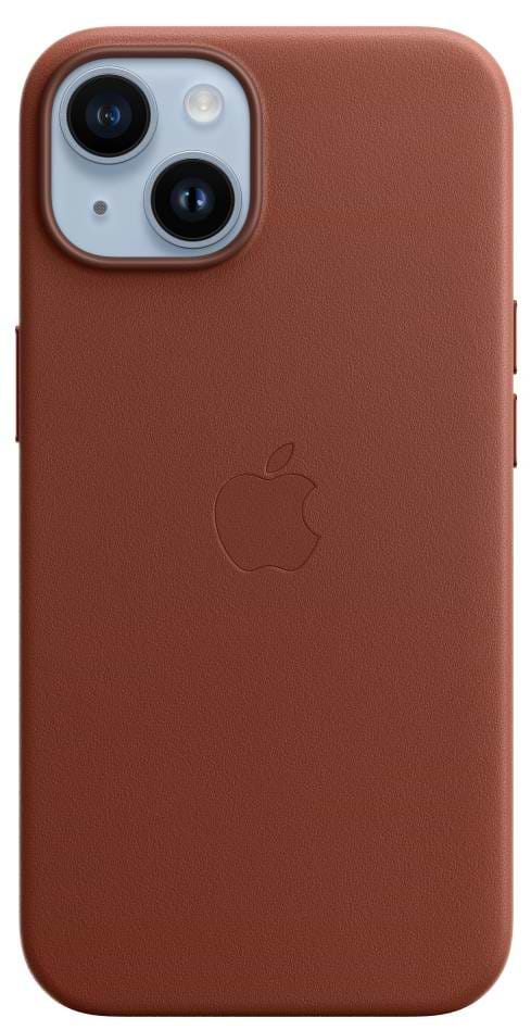 Фото - Чехол для смартфона Apple iPhone 14 Leather Case with MagSafe - Umber (MPP73)