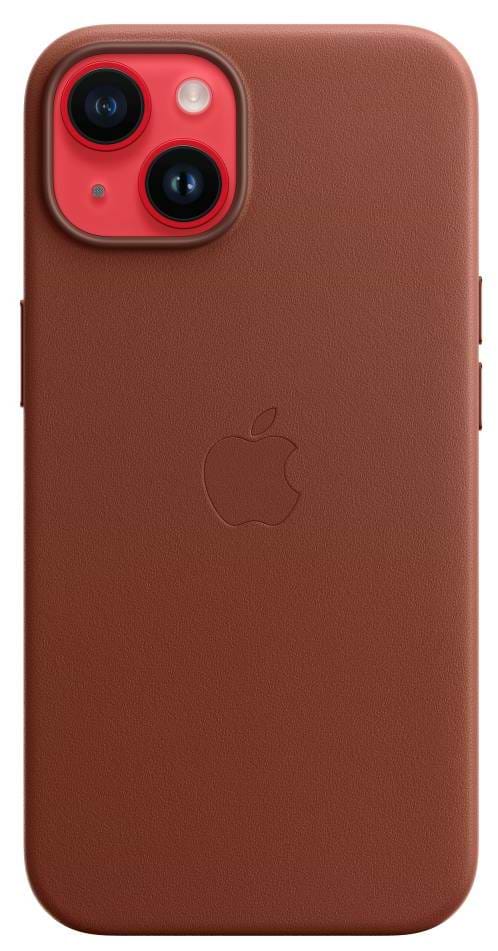 Фото - Чехол для смартфона Apple iPhone 14 Leather Case with MagSafe - Umber (MPP73)