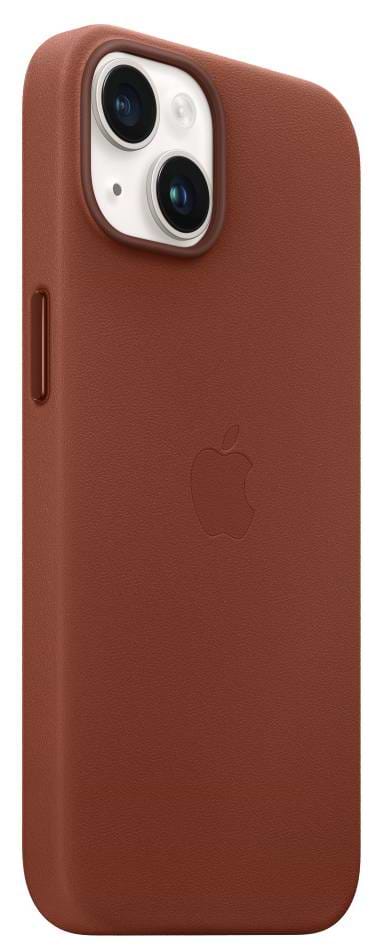Фото - Чехол для смартфона Apple iPhone 14 Leather Case with MagSafe - Umber (MPP73)