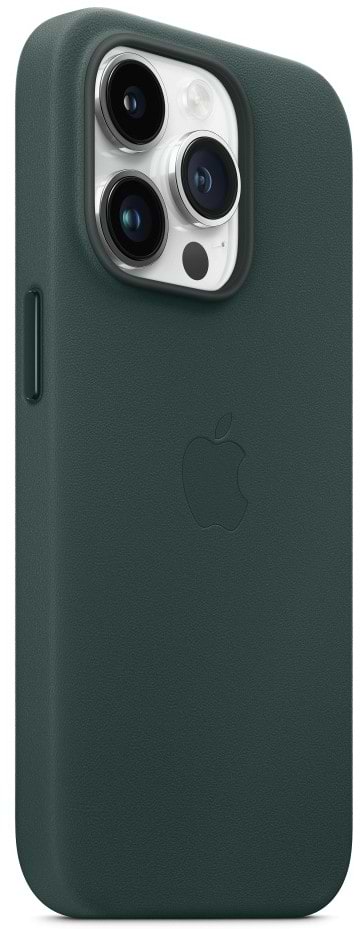 Фото - Уценка - Чехол для смартфона Apple iPhone 14 Leather Case with MagSafe - Forest Green (MPP53)