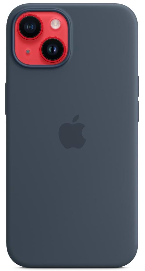 Фото - Чехол для смартфона Apple iPhone 14 Silicone Case with MagSafe - Storm Blue (MPRV3)