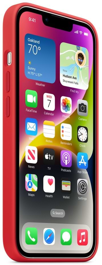 Фото - Уцінка - Чохол для смартфону Apple iPhone 14 Silicone Case with MagSafe - PRODUCTRED (MPRW3)