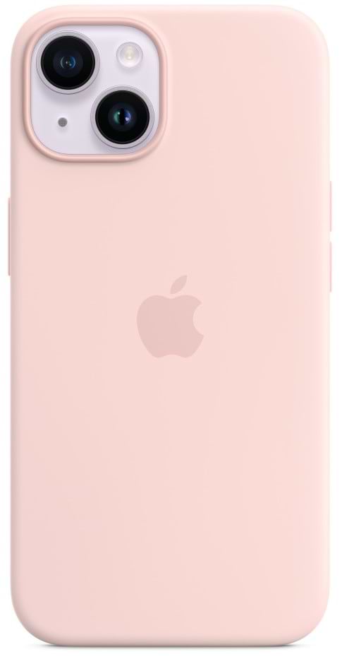 Фото - Чохол для смартфону Apple iPhone 14 Silicone Case with MagSafe - Chalk Pink (MPRX3)