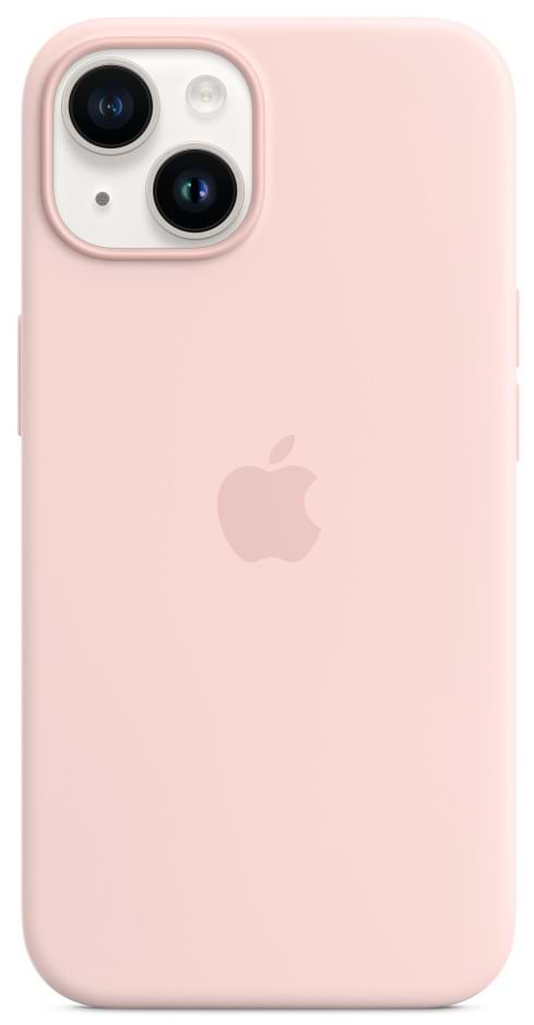 Фото - Чохол для смартфону Apple iPhone 14 Silicone Case with MagSafe - Chalk Pink (MPRX3)