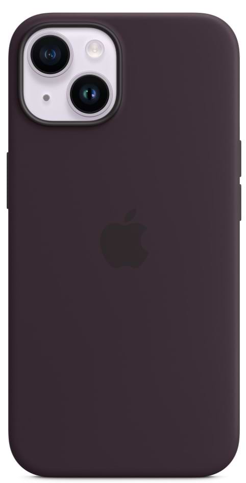 Фото - Чохол для смартфону Apple iPhone 14 Silicone Case with MagSafe - Elderberry (MPT03)