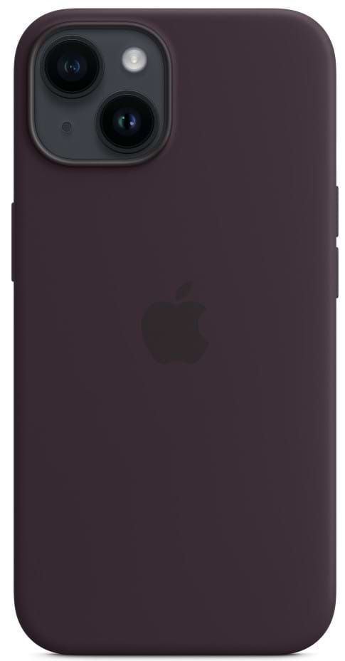 Чехол для смартфона Apple iPhone 14 Silicone Case with MagSafe - Elderberry (MPT03) - Фото 1