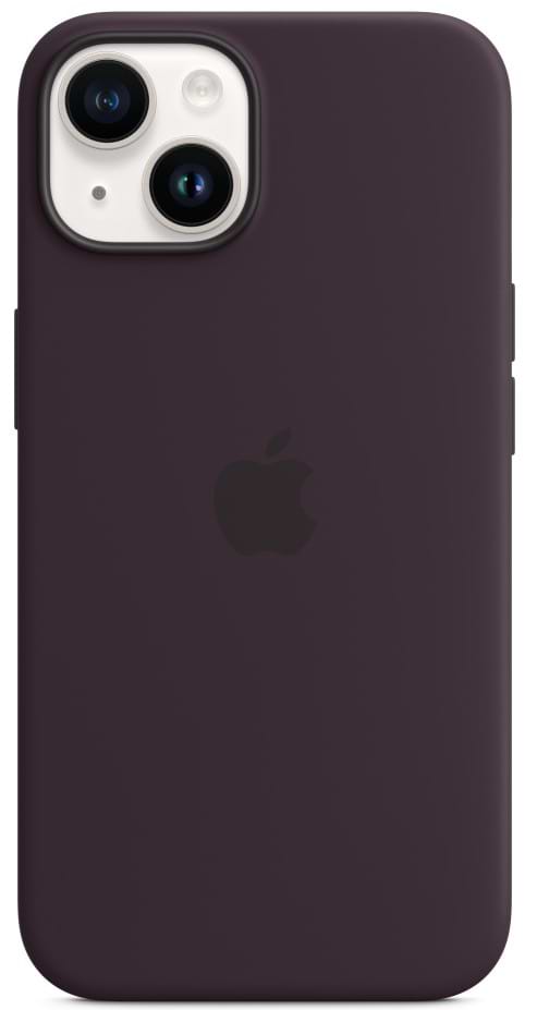Фото - Чохол для смартфону Apple iPhone 14 Silicone Case with MagSafe - Elderberry (MPT03)