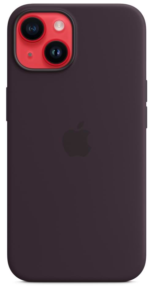 Фото - Чохол для смартфону Apple iPhone 14 Silicone Case with MagSafe - Elderberry (MPT03)