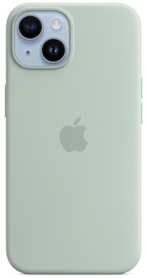 Фото - Чехол для смартфона Apple iPhone 14 Silicone Case with MagSafe - Succulent (MPT13)
