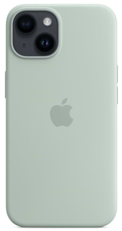 Фото - Чехол для смартфона Apple iPhone 14 Silicone Case with MagSafe - Succulent (MPT13)