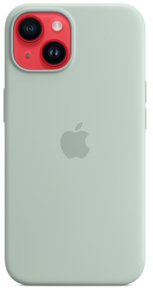 Фото - Чехол для смартфона Apple iPhone 14 Silicone Case with MagSafe - Succulent (MPT13)