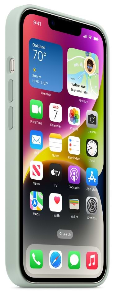 Фото - Чехол для смартфона Apple iPhone 14 Silicone Case with MagSafe - Succulent (MPT13)