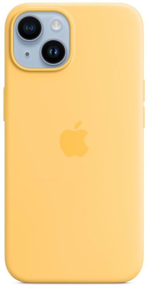 Фото - Чохол для смартфону Apple iPhone 14 Silicone Case with MagSafe - Sunglow (MPT23)