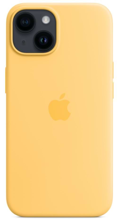 Фото - Чохол для смартфону Apple iPhone 14 Silicone Case with MagSafe - Sunglow (MPT23)