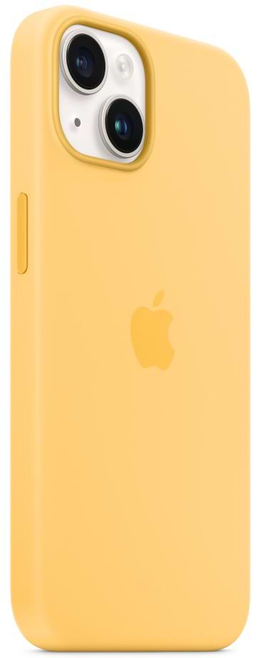 Фото - Чохол для смартфону Apple iPhone 14 Silicone Case with MagSafe - Sunglow (MPT23)