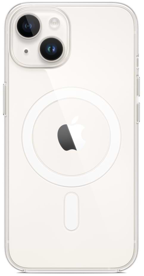 Чехол для смартфона Apple iPhone 14 Clear Case with MagSafe (MPU13) - Фото 1