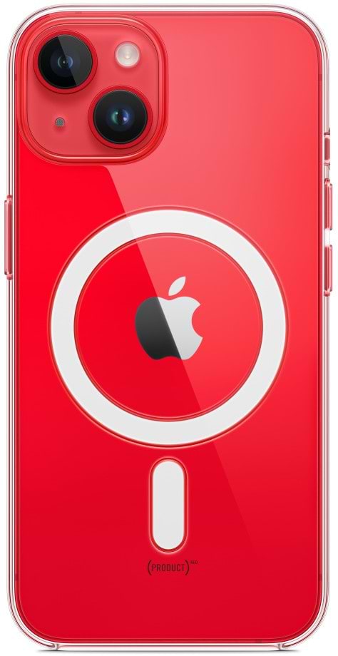Фото - Чохол для смартфону Apple iPhone 14 Clear Case with MagSafe (MPU13)