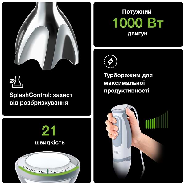 Фото - Блендер погружной Braun MQ5235