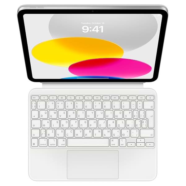 Фото - Чохол-клавіатура для планшета Apple Magic Keyboard Folio for iPad 10.9'' (10 Gen)/iPad 11'' (A16) - Ukrainian (MQDP3UA/A)