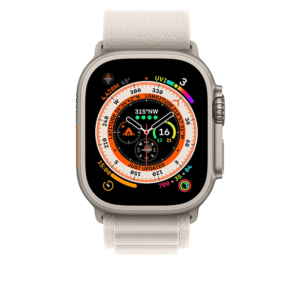 Фото - Ремешок для смарт-часов Apple 49mm Starlight Alpine Loop - Small
