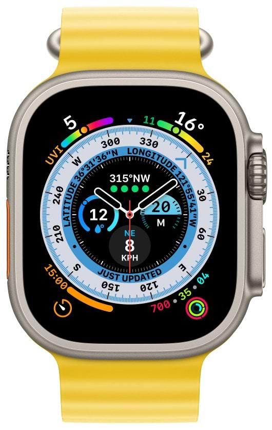 Ремінець для смарт-годинника Apple 49mm Yellow Ocean Band