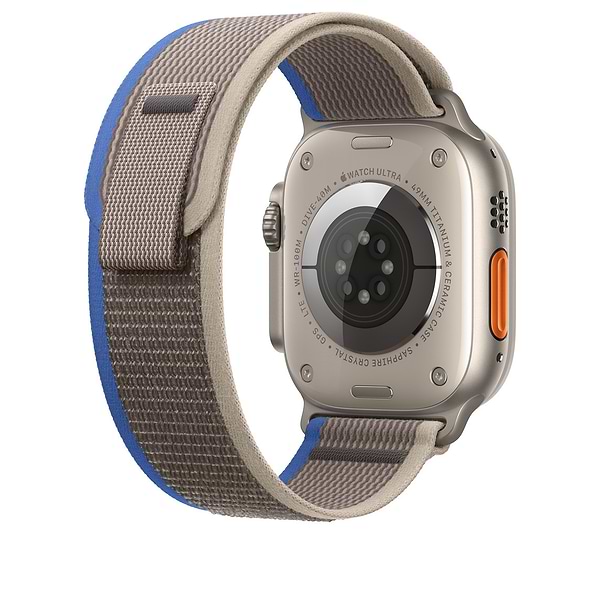 Фото - Ремешок для смарт-часов Apple 49mm Blue/Gray Trail Loop - S/M