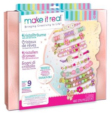 Набір для виготовлення прикрас Make it Real шарм-браслетів Казкова природа 460 ел. (MR1724)