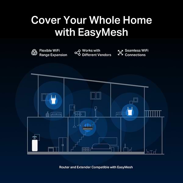 Фото - Маршрутизатор інтернет WiFi7 Mercusys MR37BE