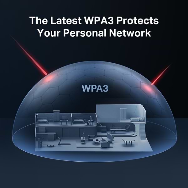 Фото - Маршрутизатор інтернет WiFi7 Mercusys MR37BE