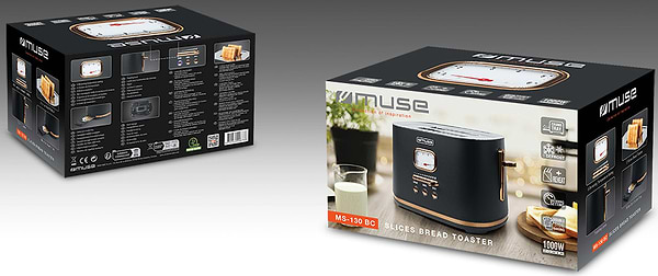 Фото - Тостер Muse MS-130 BC