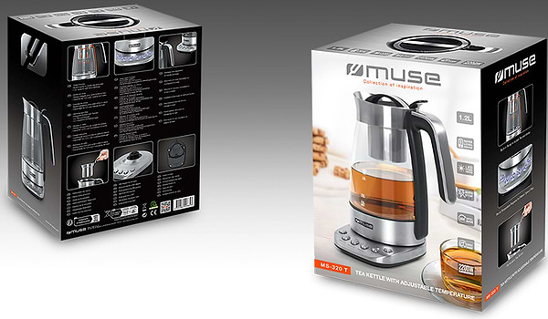 Фото - Электрический чайник Muse MS-320 T