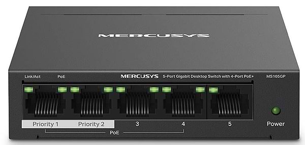 Фото - Коммутатор локальной сети (Switch) Mercusys MS105GP