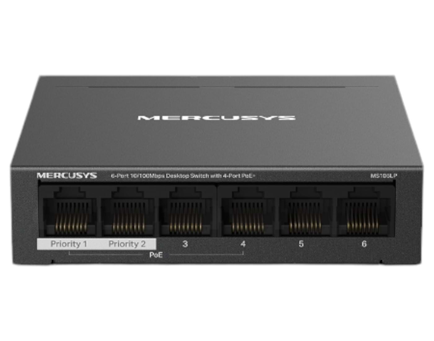 Коммутатор локальной сети (Switch) Mercusys MS106LP - Фото 1