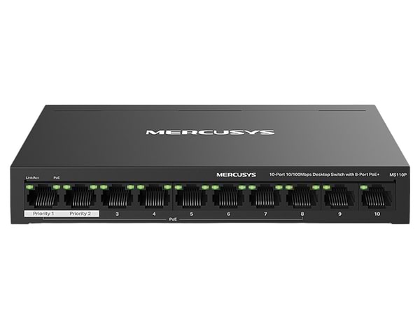 Фото - Коммутатор локальной сети (Switch) Mercusys MS110P