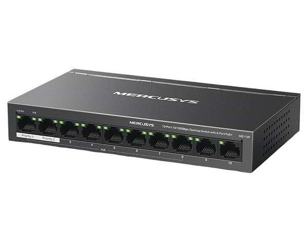 Фото - Коммутатор локальной сети (Switch) Mercusys MS110P