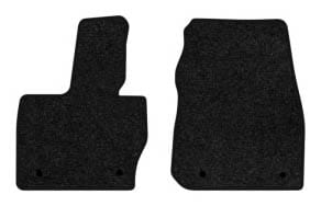 Коврики ворсовые в салон авто EVAtech Standard для Land Rover Range Rover Sport (L460) (LWB) 2022 3 поколение SUV EU черный кант (LR43839AB2MS4VEB)