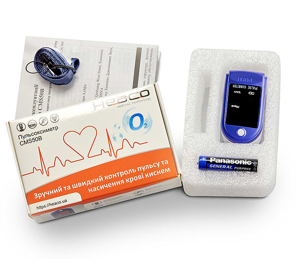 Фото - Пульсоксиметр Heaco CMS50B