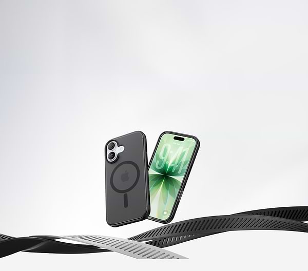 Фото - Чохол для смартфону Belkin for iPhone 17 Magnetic Protective Grip Black (MSA034HQBK)