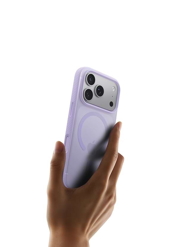 Фото - Чохол для смартфону Belkin for iPhone 17 Pro Magnetic Protective Grip Lavender (MSA035HQLV)