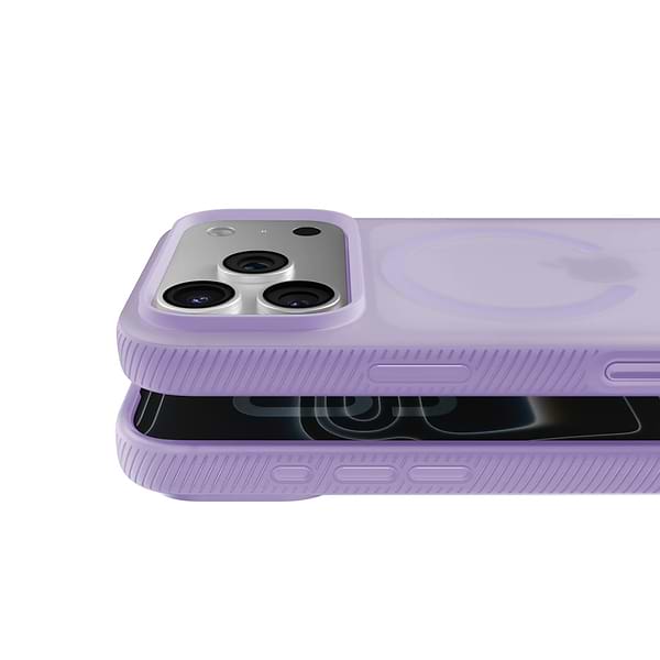 Фото - Чохол для смартфону Belkin for iPhone 17 Pro Magnetic Protective Grip Lavender (MSA035HQLV)