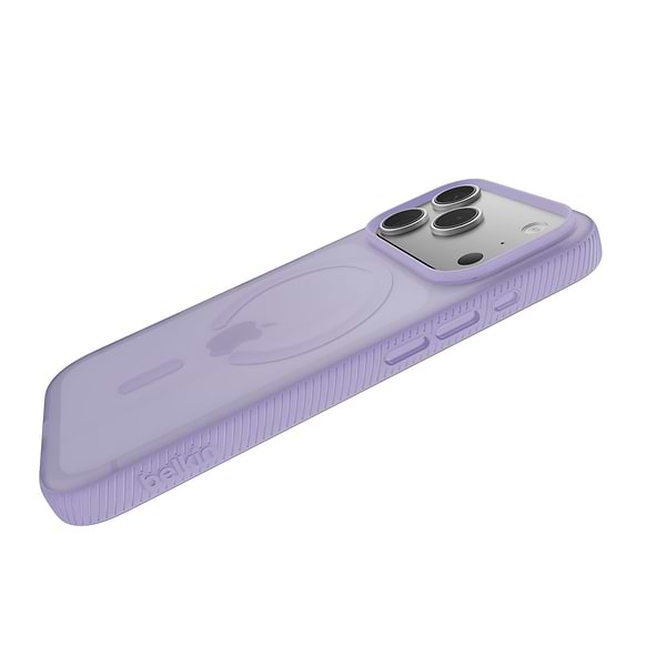 Фото - Чохол для смартфону Belkin for iPhone 17 Pro Magnetic Protective Grip Lavender (MSA035HQLV)
