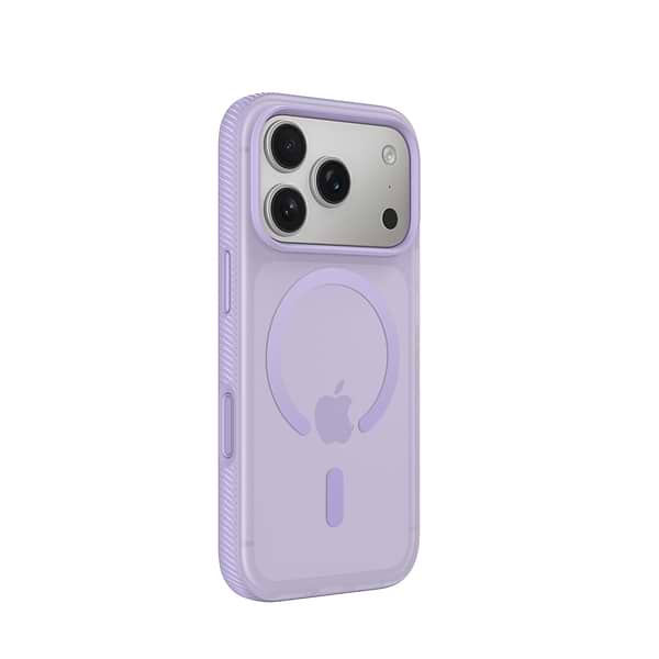 Фото - Чохол для смартфону Belkin for iPhone 17 Pro Magnetic Protective Grip Lavender (MSA035HQLV)