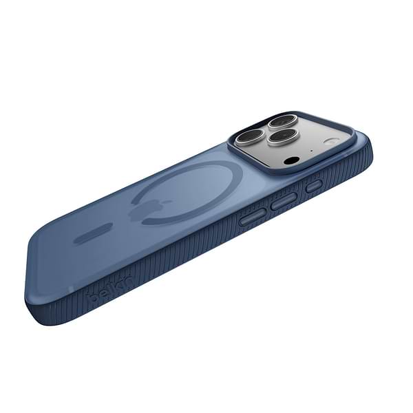 Фото - Чохол для смартфону Belkin for iPhone 17 Pro Magnetic Protective Grip Navy (MSA035HQNY)