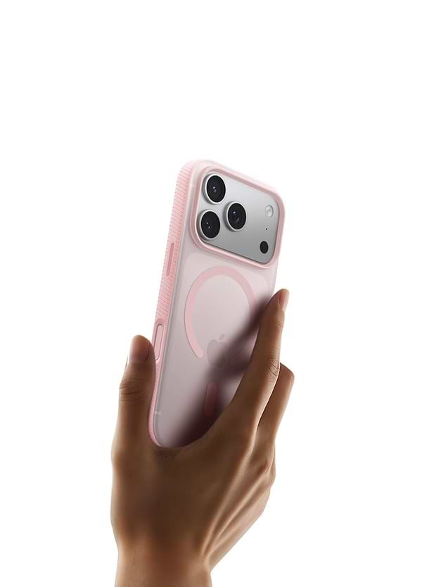 Фото - Чехол для смартфона Belkin for iPhone 17 Pro Magnetic Protective Grip Pink (MSA035HQPK)