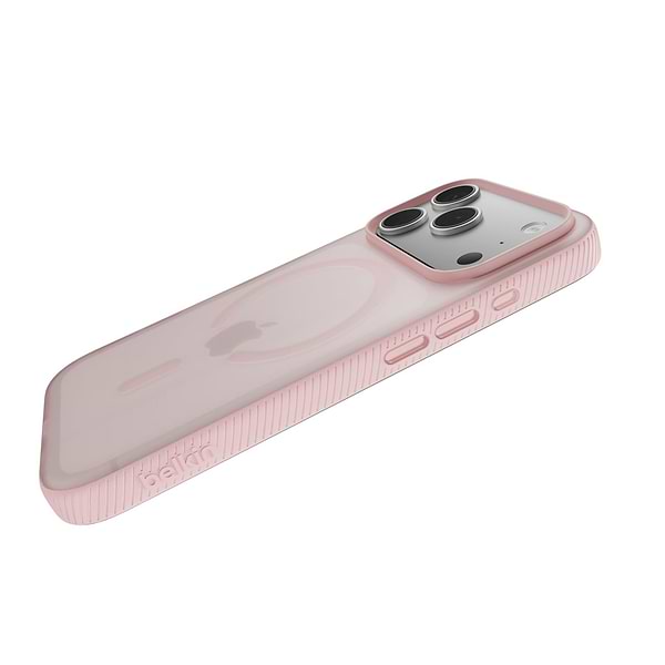 Фото - Чехол для смартфона Belkin for iPhone 17 Pro Magnetic Protective Grip Pink (MSA035HQPK)