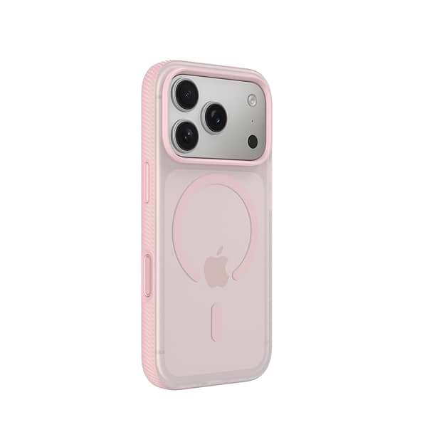 Фото - Чехол для смартфона Belkin for iPhone 17 Pro Magnetic Protective Grip Pink (MSA035HQPK)