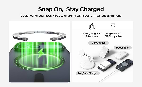 Фото - Чехол для смартфона Belkin for iPhone 17 Pro Max Magnetic Protective Grip Black (MSA036HQBK)